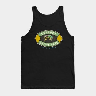 Support Native Bees!!! Tank Top